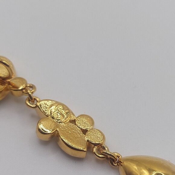 VTG Oscar de la Renta Vintage with Tag by Coro 2.5"  drop RARE GP Rhinestone - Picture 5 of 12